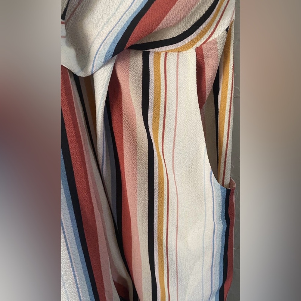 Speechless Multicolor Striped Romper - Picture 4 of 9